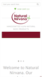 Mobile Screenshot of natural-nirvana.com